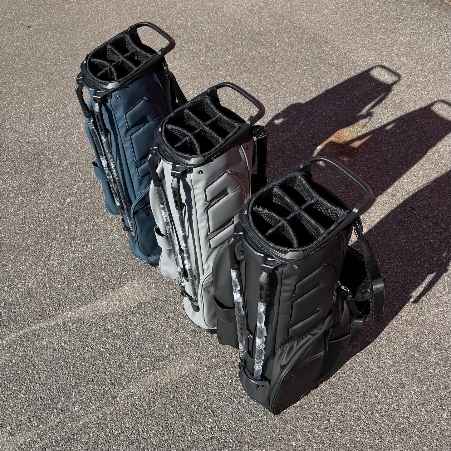 HIO Performance PU Leather Hybrid Bärbag 9" Navy