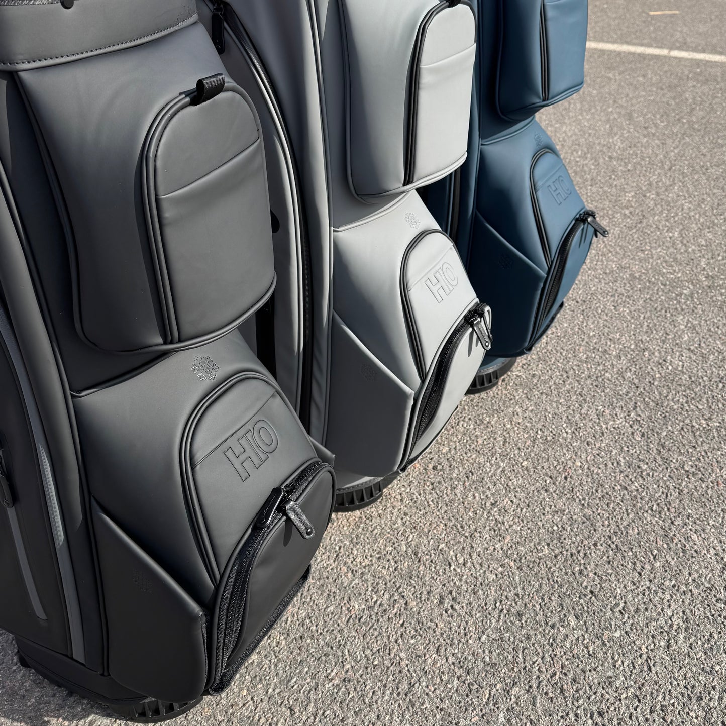 HIO Performance PU Leather Vagnbag 9" Grey