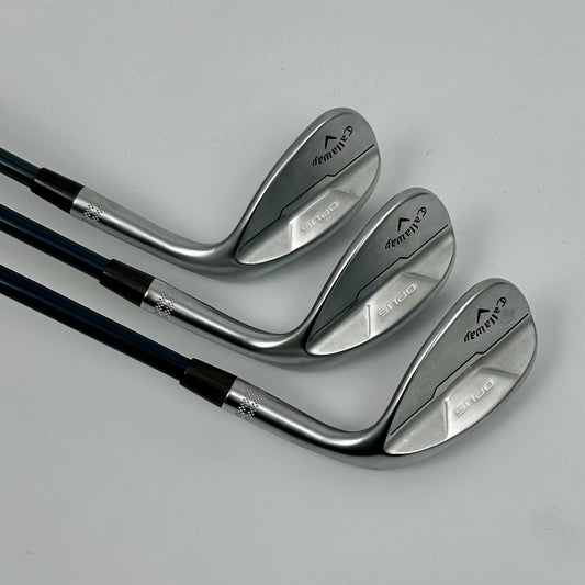 Callaway Opus 50-54-58 / Wedge-flex / UST Mamiya HDC Recoil Dart 65 W