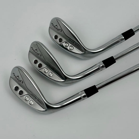 Callaway Jaws Raw 52-56-60 / Wedge-flex / TT Dynamic Gold Spinner Tour Issue