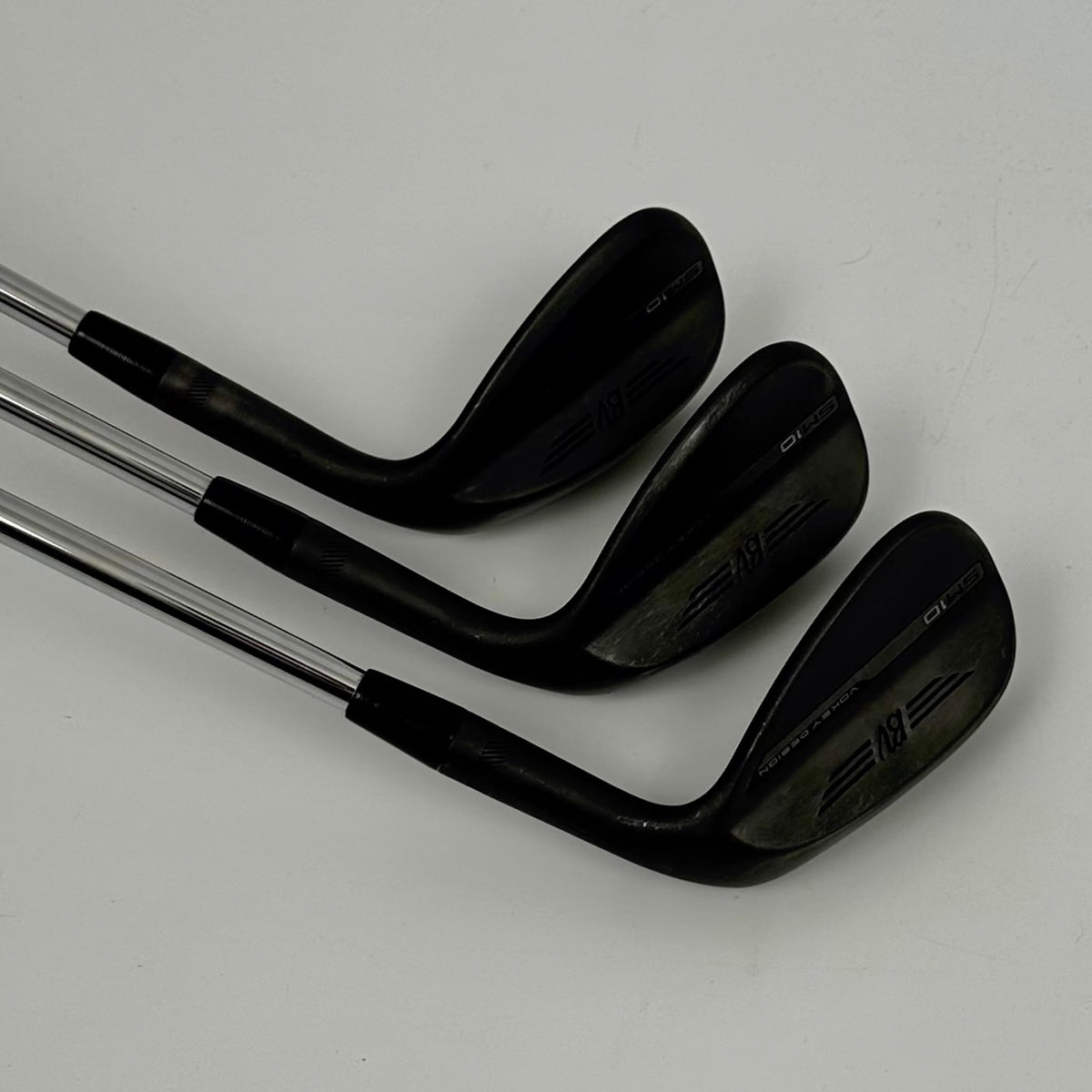 Titleist Vokey SM10 Jet Black 50-54-58 / Stiff / KBS Tour S – bild 4