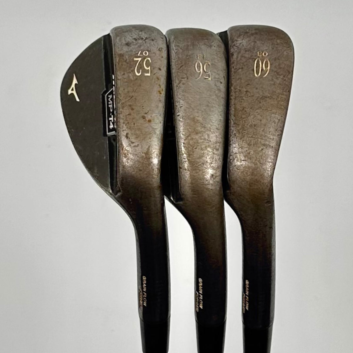 Mizuno MP-T4 Raw 52-56-60 / Wedge-flex / Matrix Kujoh 85g – bild 9