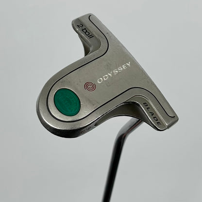 Odyssey 2-Ball Blade White Steel / 35"