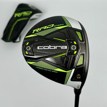 Cobra RAD Speed Driver 10,5° / Stiff / Fujikura Motore X F3 6-S
