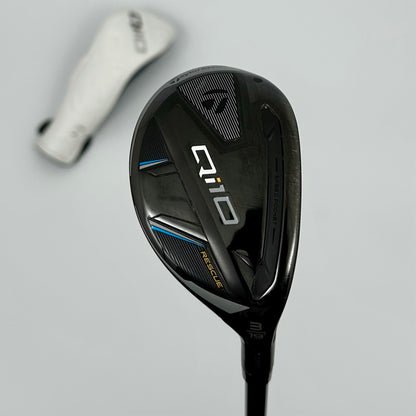 TaylorMade Qi10 Rescue Hybrid 3 19° / Stiff / Fujikura Ventus TR Blue HB 7-S