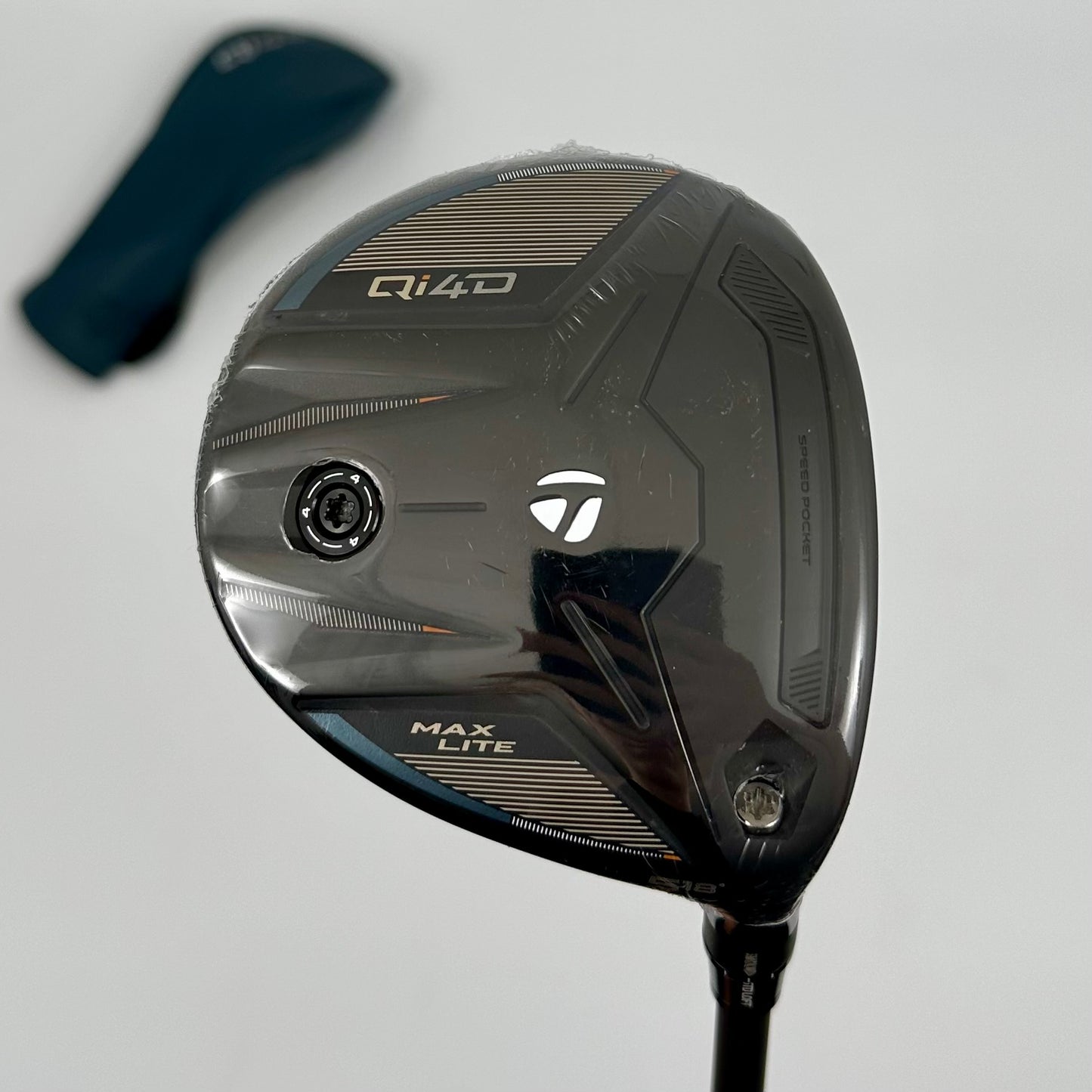 TaylorMade Qi4D Max Lite FW5 18° / Senior / Mitsubishi Reax White 45 A