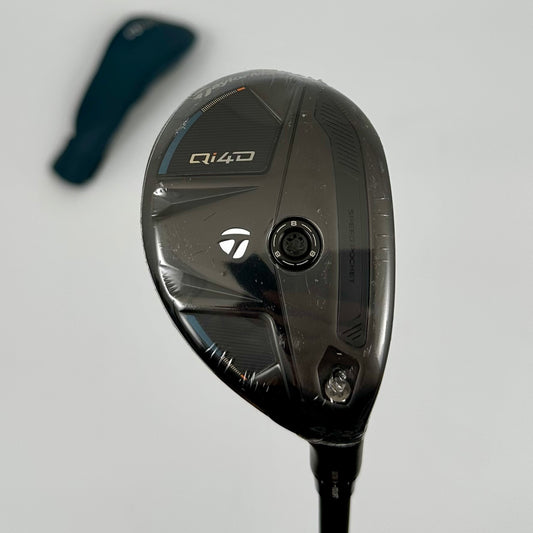 TaylorMade Qi4D Rescue Hybrid 4 22° / Stiff / KBS Reax Black 75 S