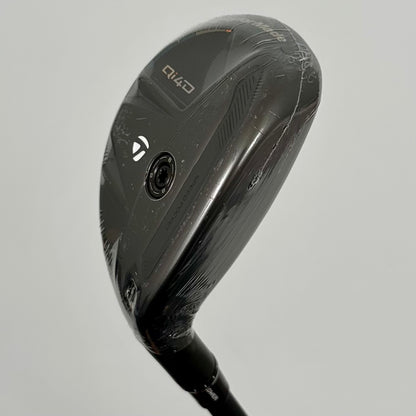 TaylorMade Qi4D Rescue Hybrid 4 22° / Stiff / KBS Reax Black 75 S