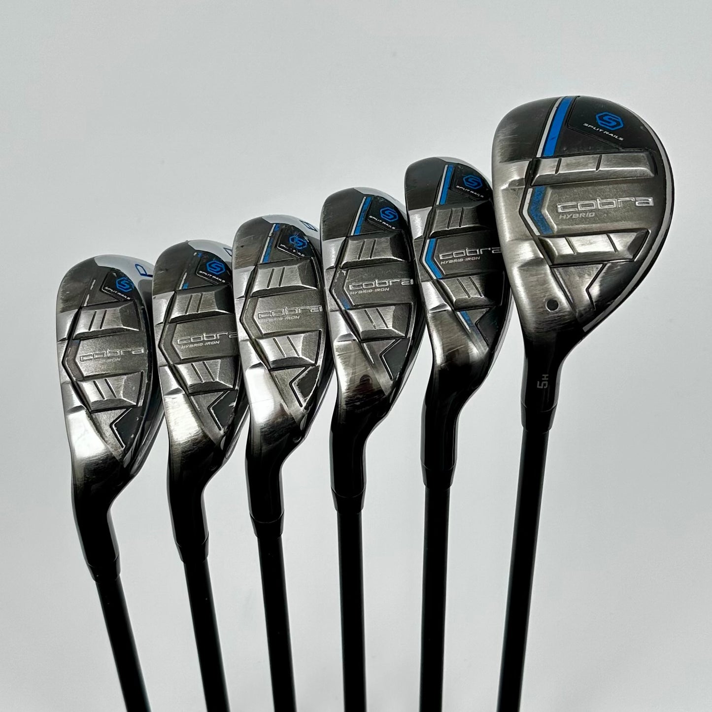 Cobra T-Rail Hybrid Irons 5H-P / Regular / Cobra Ultralite 50 R