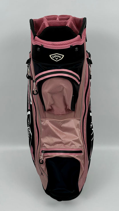 Callaway Chev 14 Dry Rosa/Svart Vagnbag