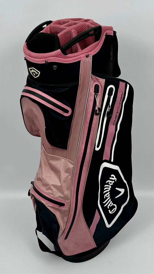 Callaway Chev 14 Dry Rosa/Svart Vagnbag