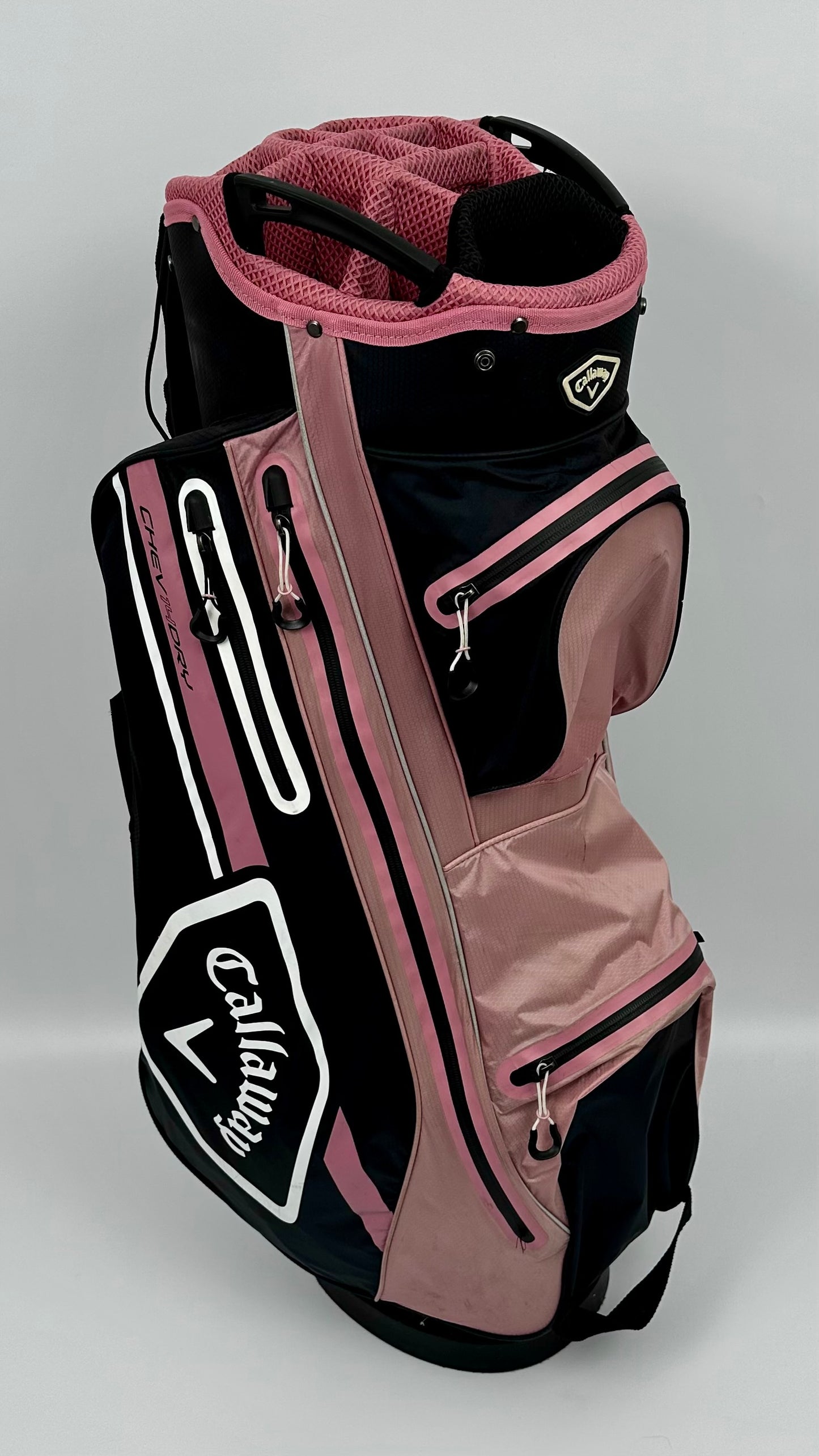 Callaway Chev 14 Dry Rosa/Svart Vagnbag