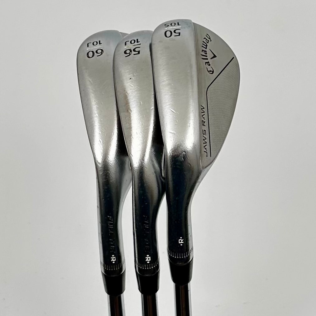 Callaway Jaws Raw 50-56-60 / Wedge-flex / TT Dynamic Gold Tour Issue 115 Spinner