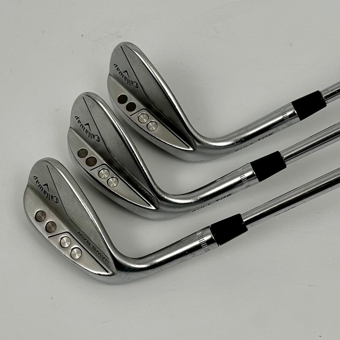 Callaway Jaws Raw 50-56-60 / Wedge-flex / TT Dynamic Gold Tour Issue 115 Spinner