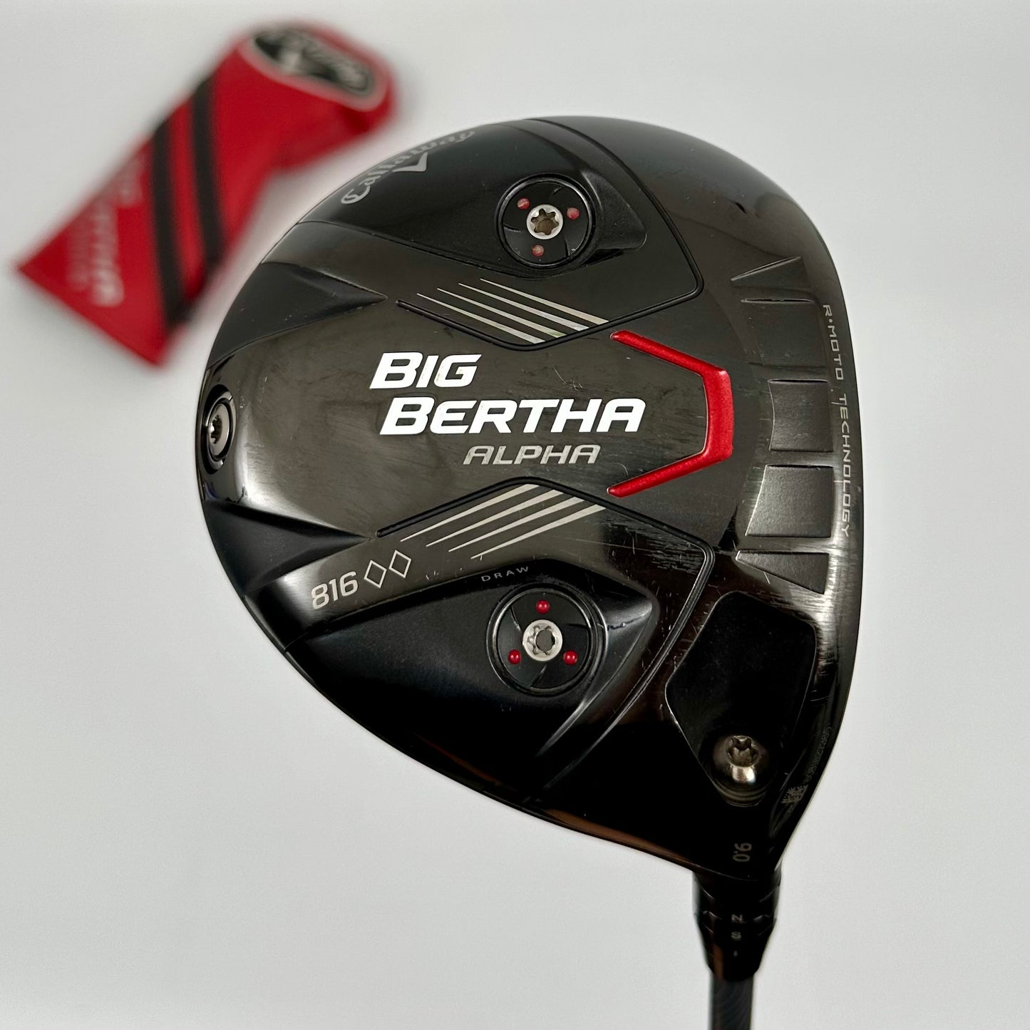 Callaway Big Bertha Alpha 816 Double Black Diamond Driver 9° / Regular / Evenflow 5.5-R 55g