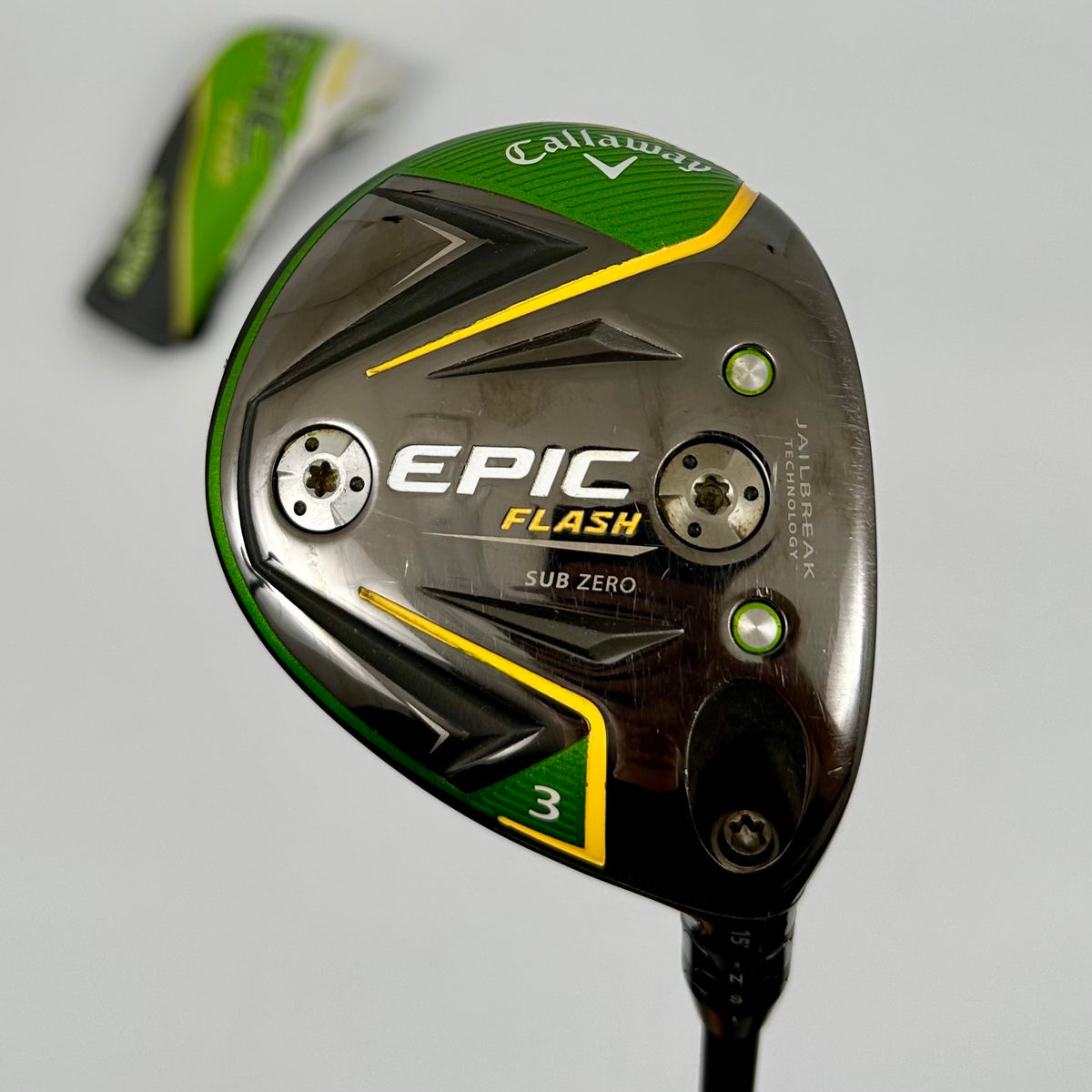 Callaway Epic Flash Sub Zero FW3 15° / Stiff / Hzrdus Smoke Black 6.0 70g