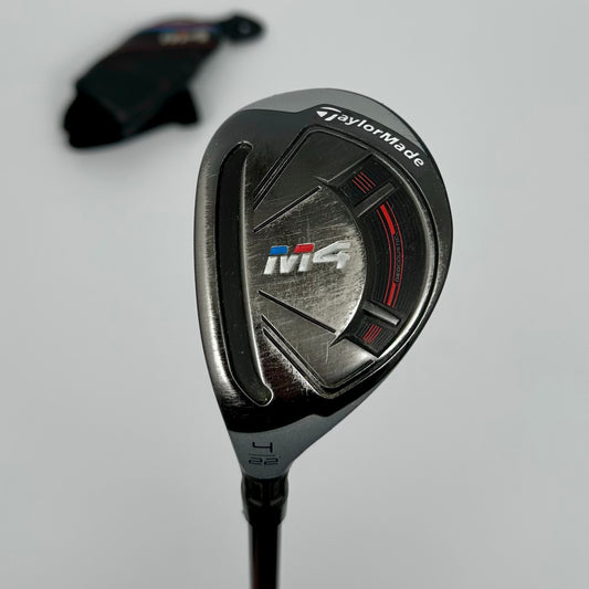 TaylorMade M4 Hybrid 4 22° / Stiff / Fujikura Atmos 7S