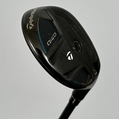 TaylorMade Qi4D Rescue Hybrid 3 19° / Stiff / KBS Reax Black 75 S