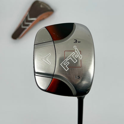 Callaway FT-i Squareway FW3 15° / Regular / Fujikura Fit-On R