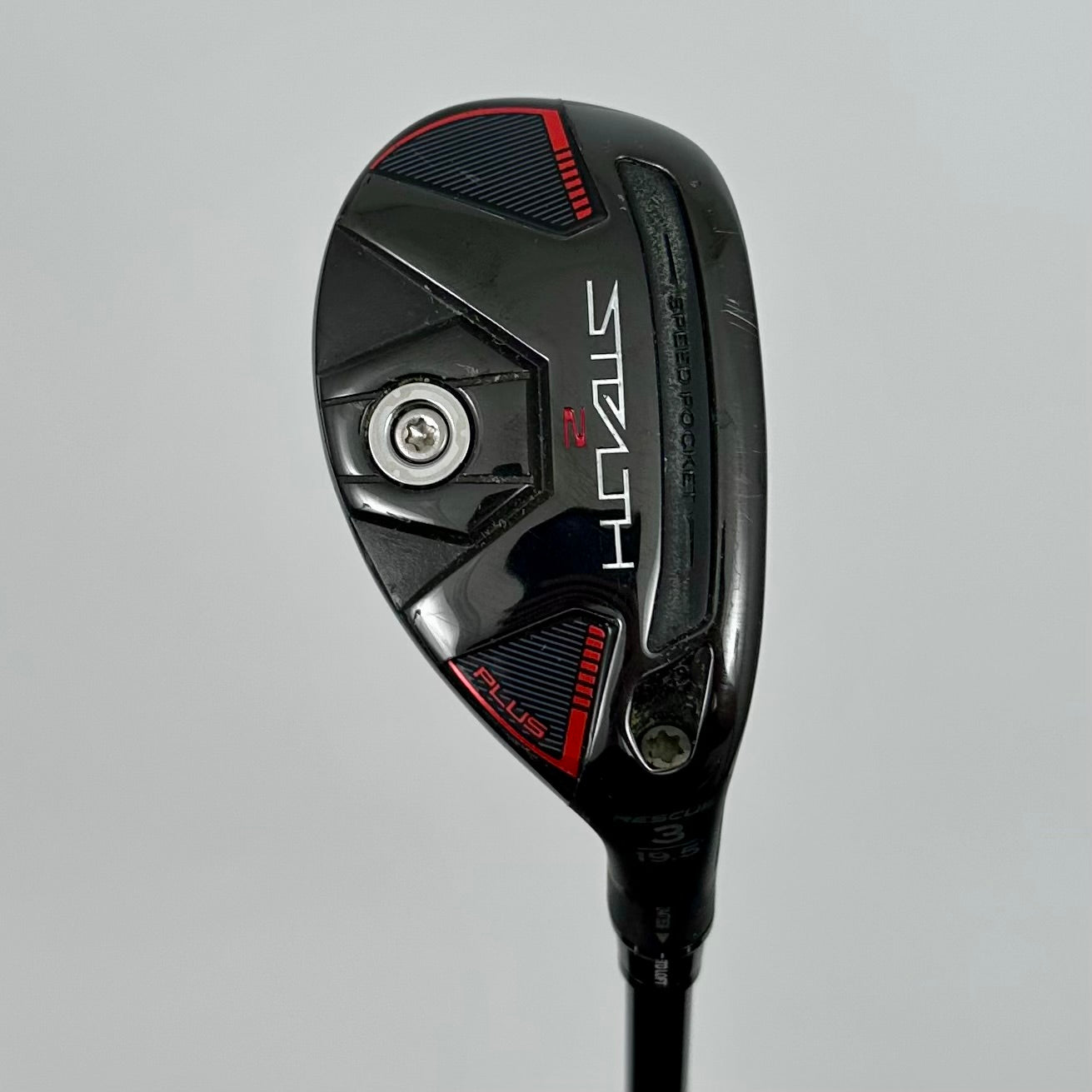TaylorMade Stealth Plus+ Hybrid 3 19,5° / Stiff / Mitsubishi Kai´li Red HY 85 S