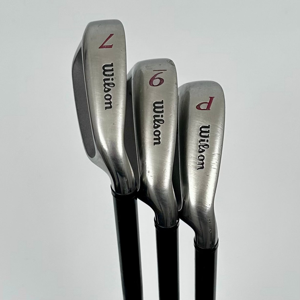 Wilson Deep Red Halvset J7-J9-PW / Regular / UST Mamiya Fat Shaft Tri-Play+ R