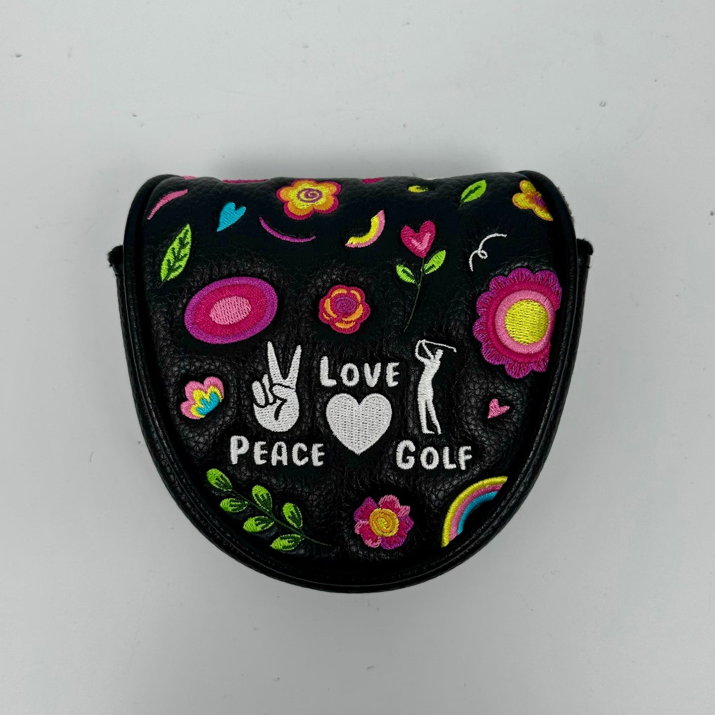 Love, Peace and Golf Headcover Putter