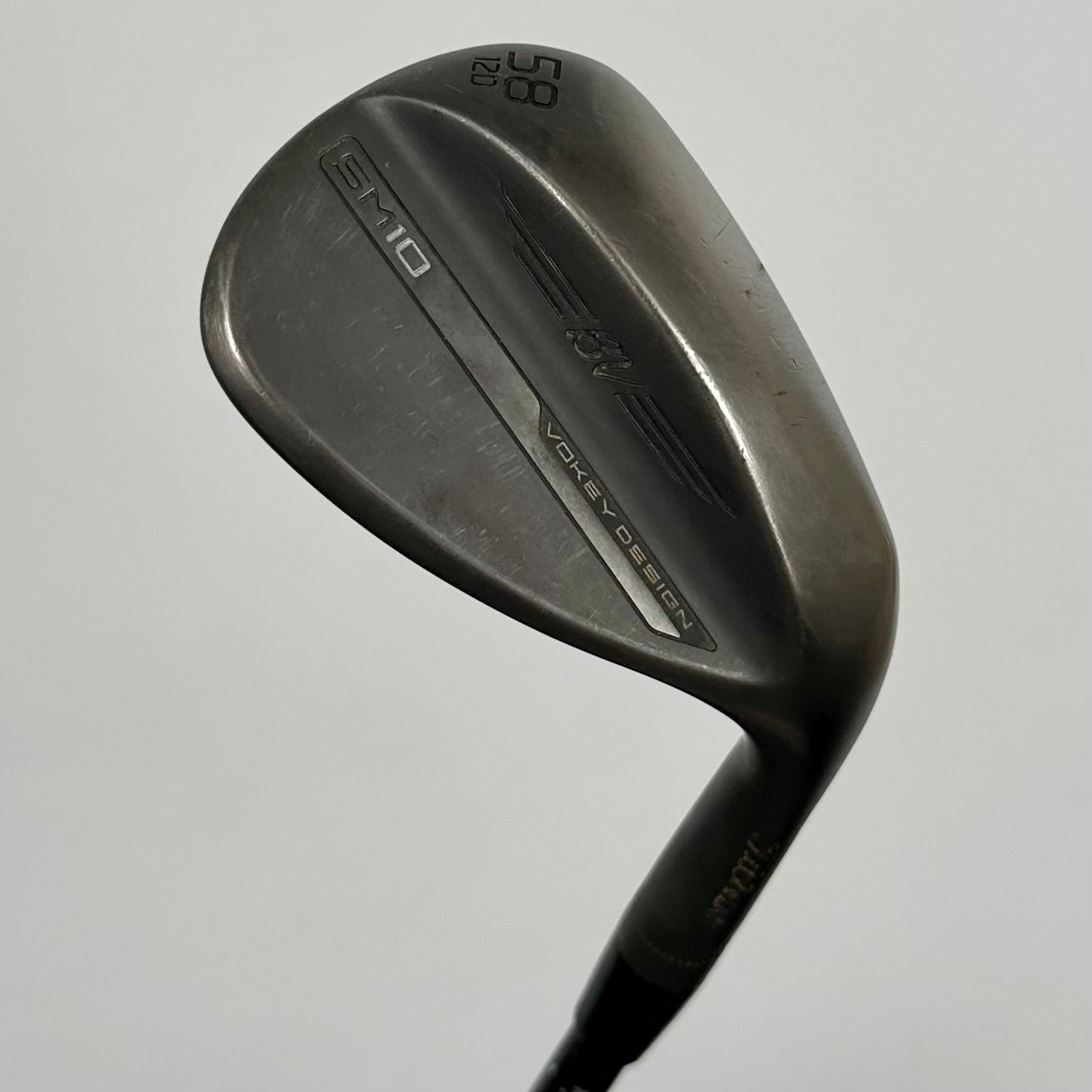 Titleist Vokey SM10 Jet Black 58° / Stiff / TT Dynamic Gold Tour Issue S400