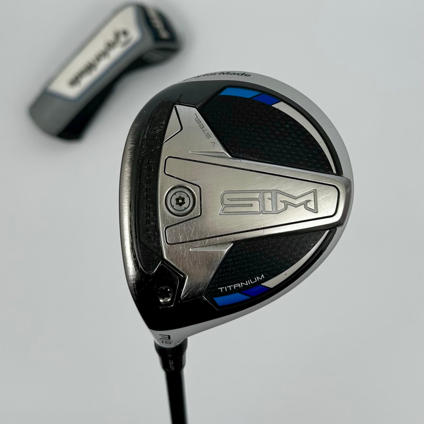 TaylorMade SIM Titanium FW3 15° / Stiff / Fujikura Ventus Blue FW 6-S