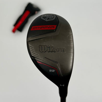 Wilson Staff Dynapwr Hybrid 4 22° / Stiff / Hzrdus RDX Smoke Red 6.0 80g HY