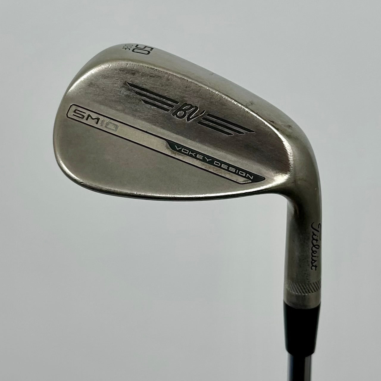 Titleist Vokey SM10 Nickel 50° / X-Stiff / TT AMT Tour White X100