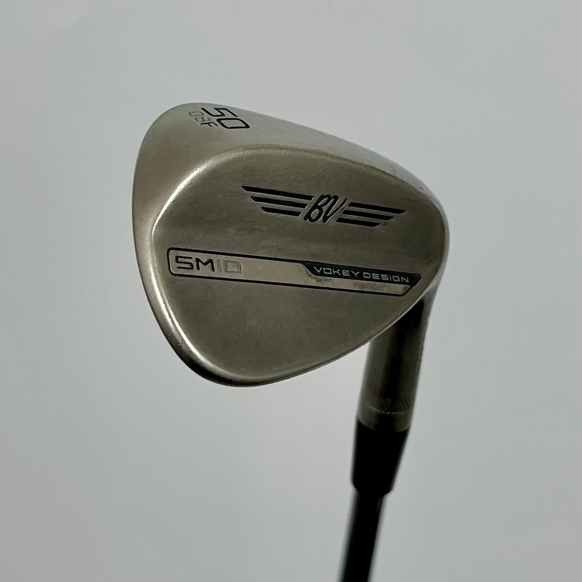Titleist Vokey SM10 Nickel 50° / X-Stiff / TT AMT Tour White X100