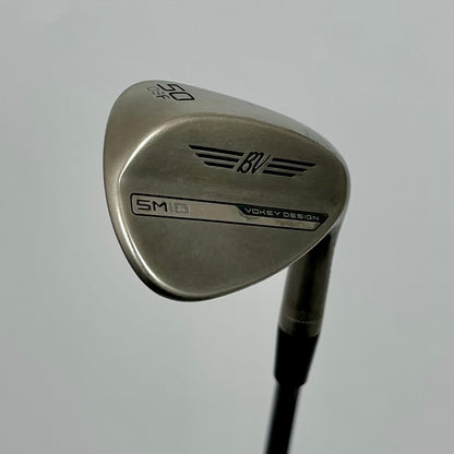 Titleist Vokey SM10 Nickel 50° / X-Stiff / TT AMT Tour White X100