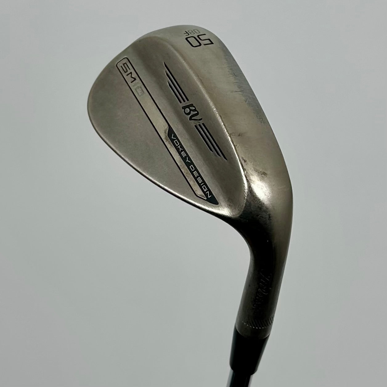 Titleist Vokey SM10 Nickel 50° / X-Stiff / TT AMT Tour White X100