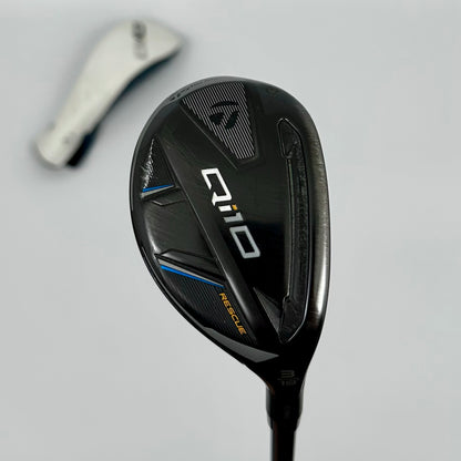 TaylorMade Qi10 Rescue Hybrid 3 19° / Stiff / Fujikura Ventus TR Blue HB 7-S