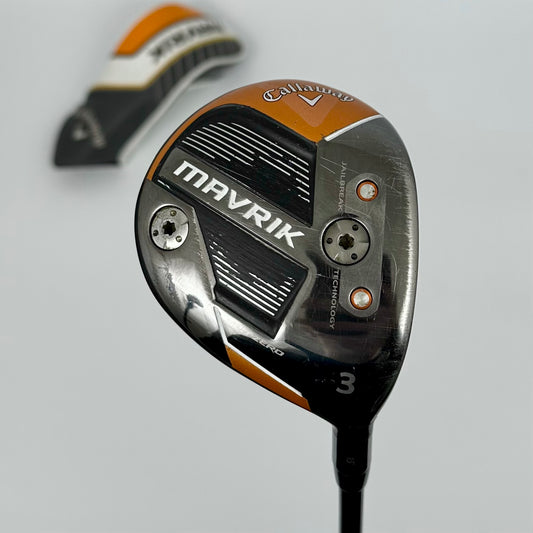 Callaway Mavrik Sub Zero FW3 15° / X-Stiff / Evenflow Riptide 6.5-X 70g