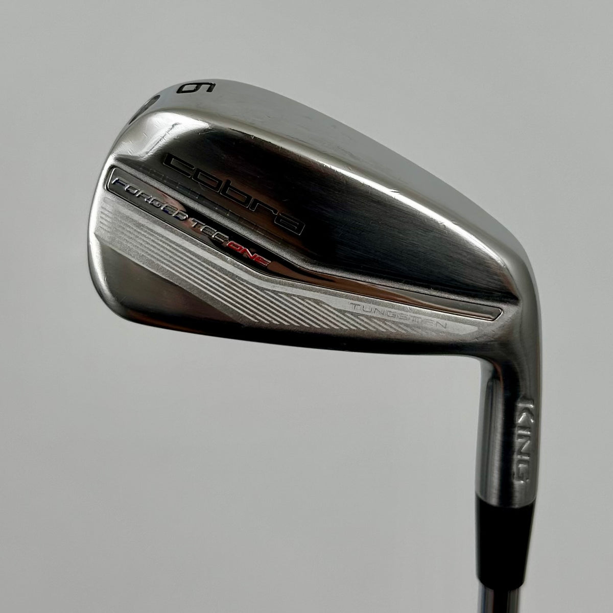 Cobra KING Forged Tec One Length 5-P / Stiff / KBS $-Taper Lite S