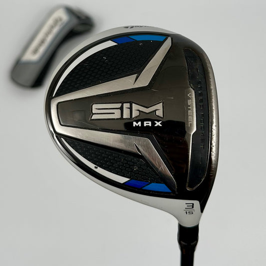 TaylorMade SIM Max FW3 15° / Senior / Evenflow Ripstide CB 5.0-A 40g