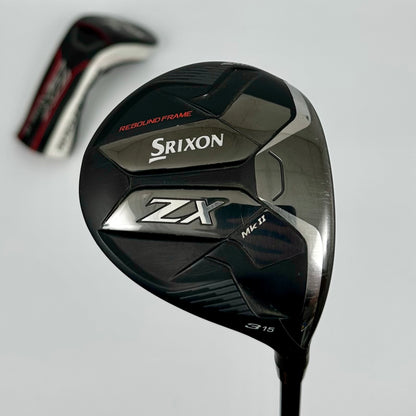Srixon ZX MKII FW3 15° / Regular / Hzrdus RDX Smoke Red 5.5 60g