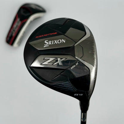 Srixon ZX MKII FW5 18° / Regular / Hzrdus RDX Smoke Red 5.5 60g