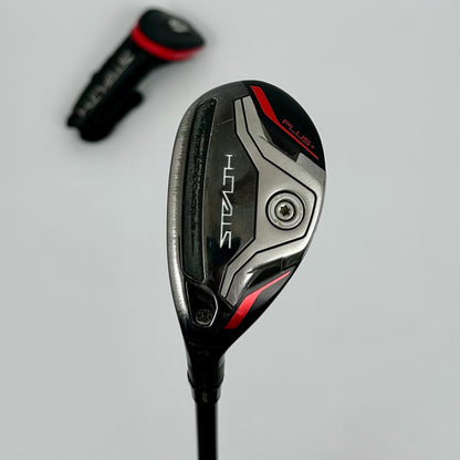 TaylorMade Stealth Plus+ Hybrid 4 22° / Stiff / Hzrdus DRX Smoke Red 6.0 80g HY