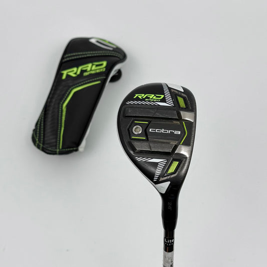 Cobra RAD Speed Hybrid 5 24° / Senior / UST Mamiya Recoil ESX F2