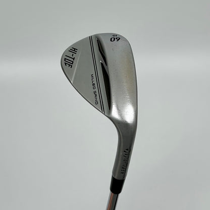 TaylorMade Milled Grind Hi-Toe 3 Chrome 60° / Wedge-flex / KBS Hi-Rev 2.0 115