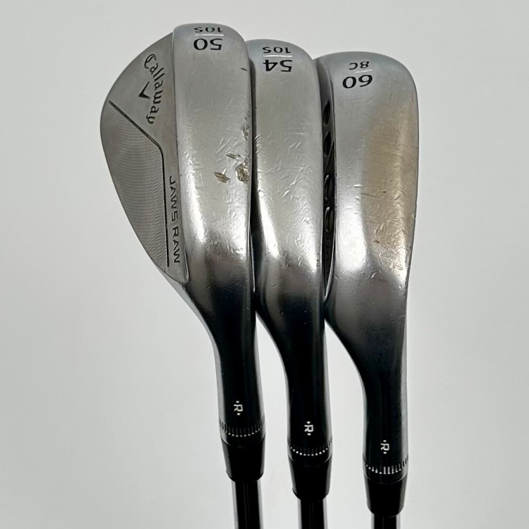 Callaway Jaws Raw 50-54-60 / Wedge-flex / TT Dynamic Gold Tour Issue 115 Spinner