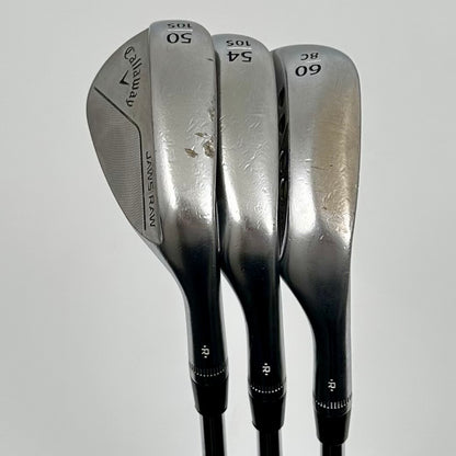 Callaway Jaws Raw 50-54-60 / Wedge-flex / TT Dynamic Gold Tour Issue 115 Spinner