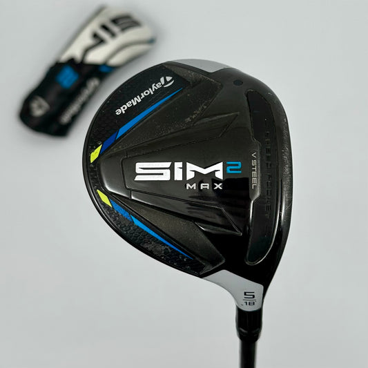 TaylorMade SIM2 Max FW5 18° / Regular / Mitsubishi Kuro Kage 60g R