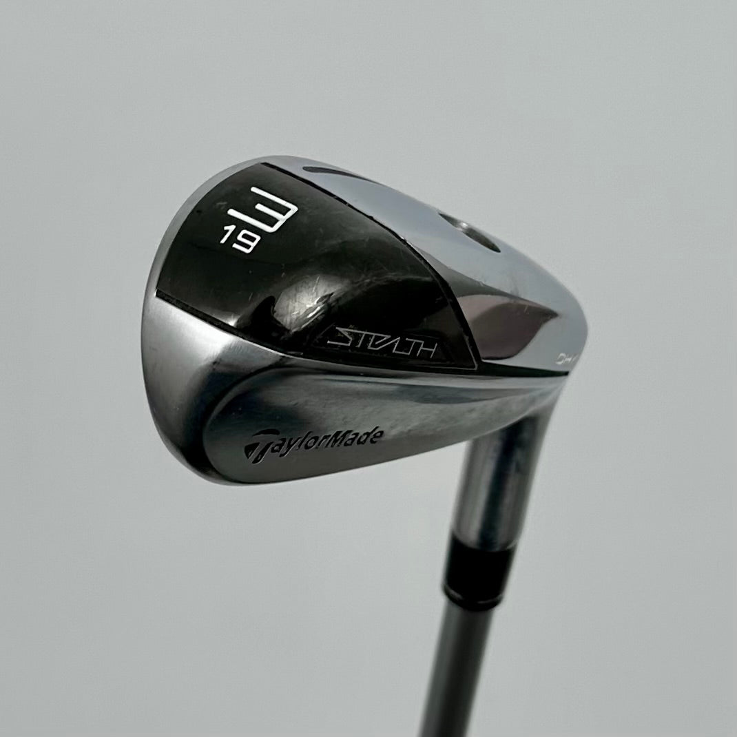 TaylorMade Stealth DHY Utility 3 19° / Stiff / Aldila Ascent 75 HY S