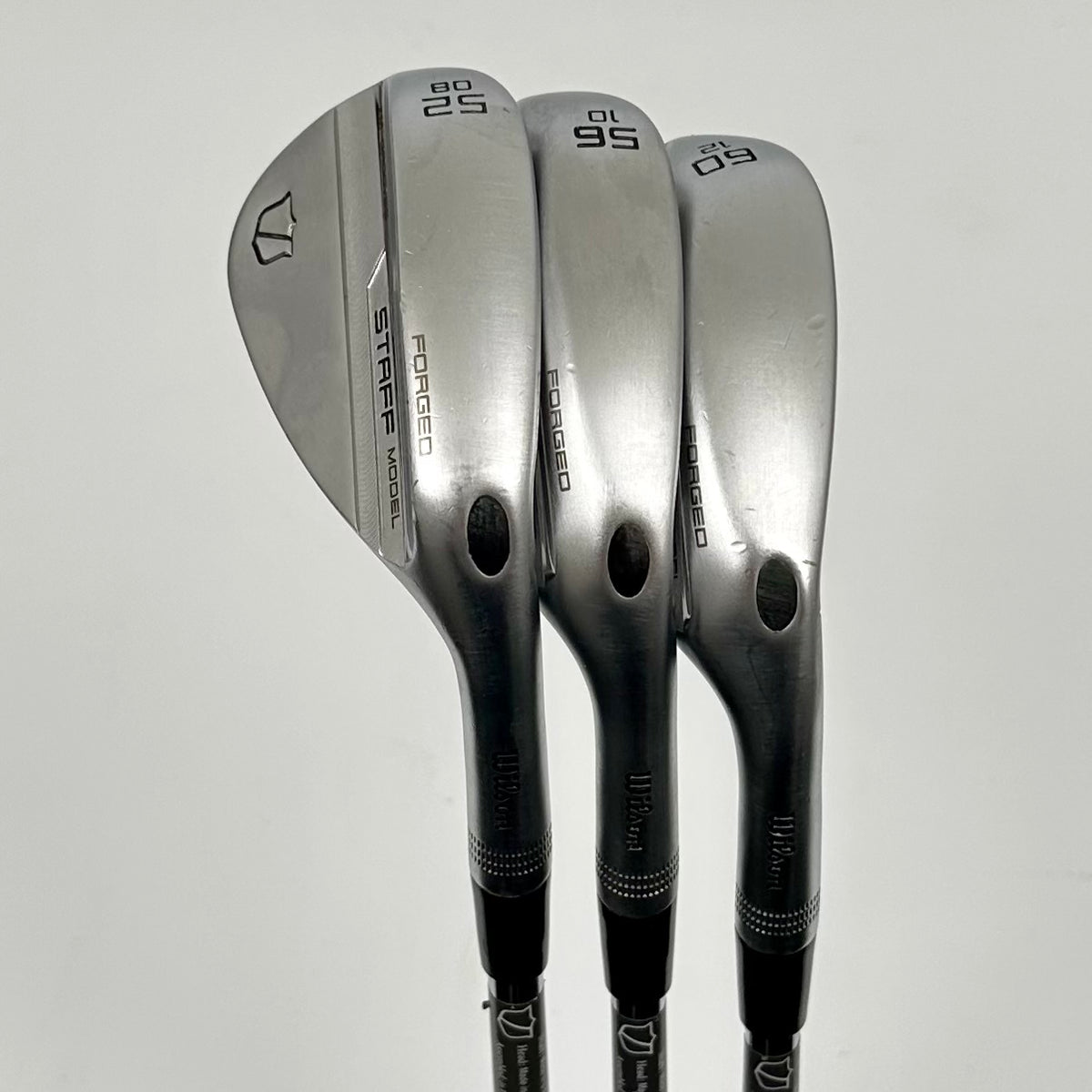 Wilson Staff Model ZM Grooves 52-56-60 / Wedge-flex / TT Dynamic Gold Wedge