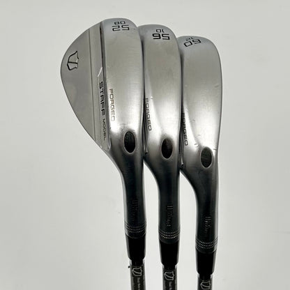 Wilson Staff Model ZM Grooves 52-56-60 / Wedge-flex / TT Dynamic Gold Wedge