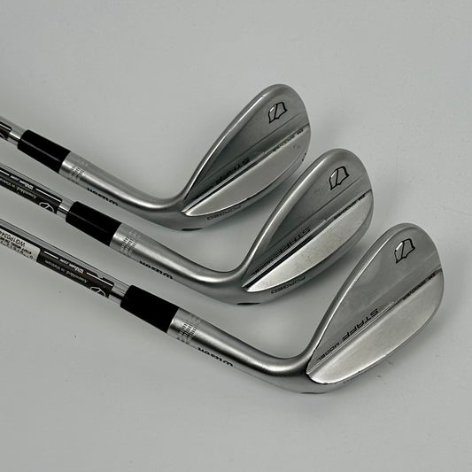 Wilson Staff Model ZM Grooves 52-56-60 / Wedge-flex / TT Dynamic Gold Wedge