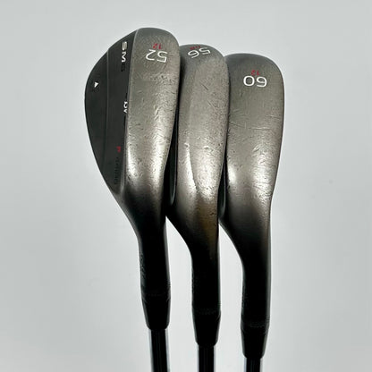 Titleist Vokey SM6 Jet Black 52-56-60 / Wedge-flex